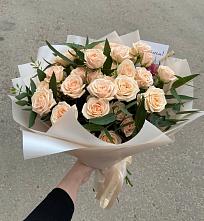 Букет Кремовые розы Латте в Алексее-Тенгинской