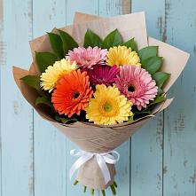 Букет цветов из:  Герберы в Алексее-Тенгинской
