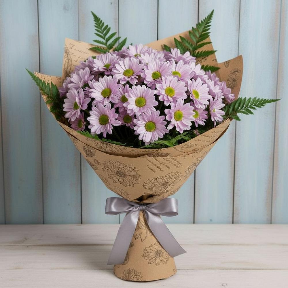 Букет цветов из: Хризантемы в Алексее-Тенгинской