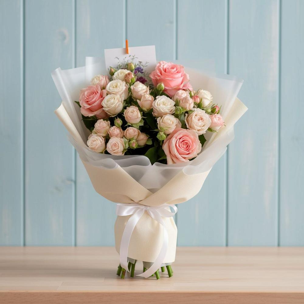 Букет голос любви в Алексее-Тенгинской Букет цветов из: Розы в Алексее-Тенгинской