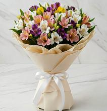 Букет цветов из:  Альстромерии #REPLACE_PRED# Алексее-Тенгинской